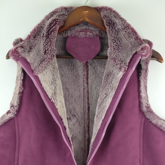 Northern Lifestyles Canadian brand Sherpa Vest Sherpa jacket, Penny Lane fauxfur - Picture 6 of 12